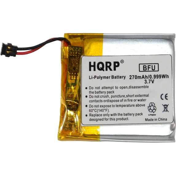HQRP 240mAh Battery for Motorola Moto 360 1st Gen 2014 SNN5951A WX30 Smartwatch