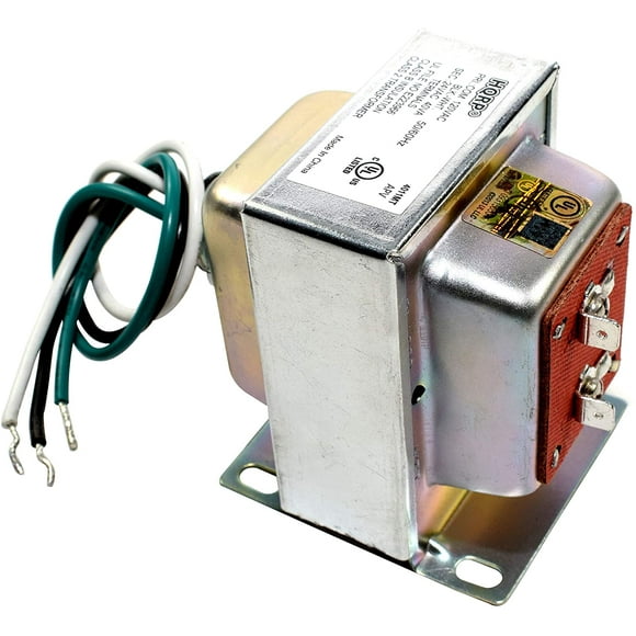 HQRP 24V 40VA Transformer Compatible with Nest, Ecobee, Sensi, Honeywell Thermostat, Nest Doorbell and All Versions of Ring Doorbell Power Supply Adapter Door-Bell 120v-to-24v Replacement, UL