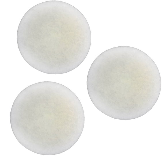HQRP 3-Pack Fine White Filter Media Pad for Eheim Classic 2217 / 600 Canister Filter, 2616175 / 4011708260654 Replacement + HQRP Coaster