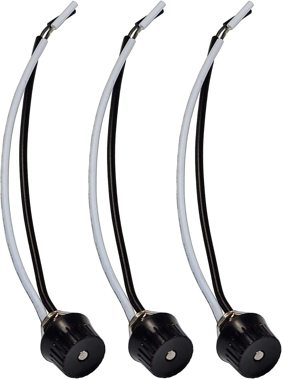 HQRP 3-Pack Round Rotary On-Off Switch 3/8 Threaded for Trailer ...