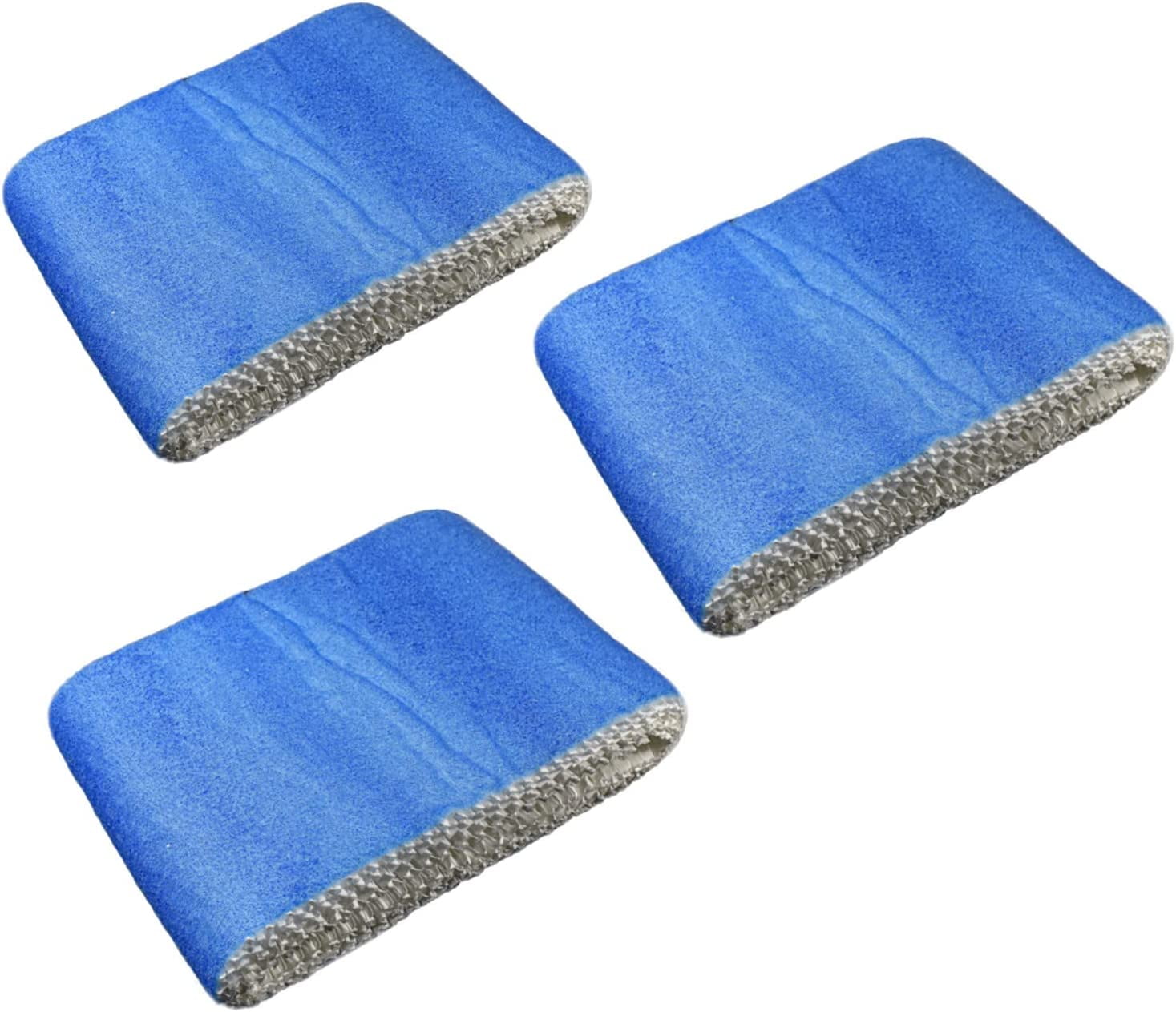 HQRP 3-Pack Wick Filter Compatible with Duracraft DCM-200 DH-890 DH-890C DCM-891B DCM-891S Humidifiers, HC-888 HC-888N Filter C