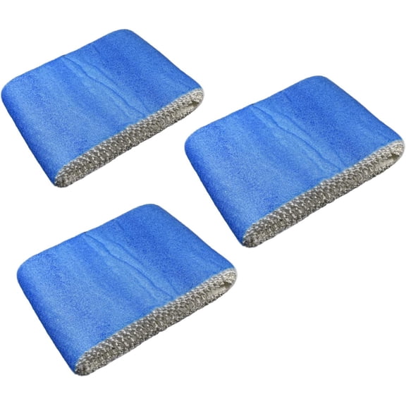 HQRP 3-Pack Wick Filter Compatible with Duracraft DCM-200 DH-890 DH-890C DCM-891B DCM-891S Humidifiers, HC-888 HC-888N Filter C