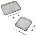 thumbnail image 1 of HQRP 4.5"x4.5" RV Furnace Water Heater Battery Vent Cover and 5.9"x8.5" RV Furnace Water Heater Vent Cover Flying Bug Insect / Rodent Screen, 1 of 5