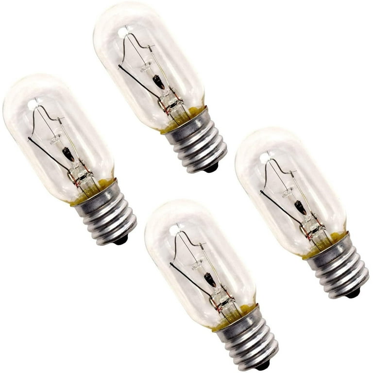  Oven Light Bulbs 40W - Refrigerator Light Bulb - E26 Appliance  Light Bulb - Replacement Light Bulbs For Range Hood Stove Microwave Oven  Replacement Parts