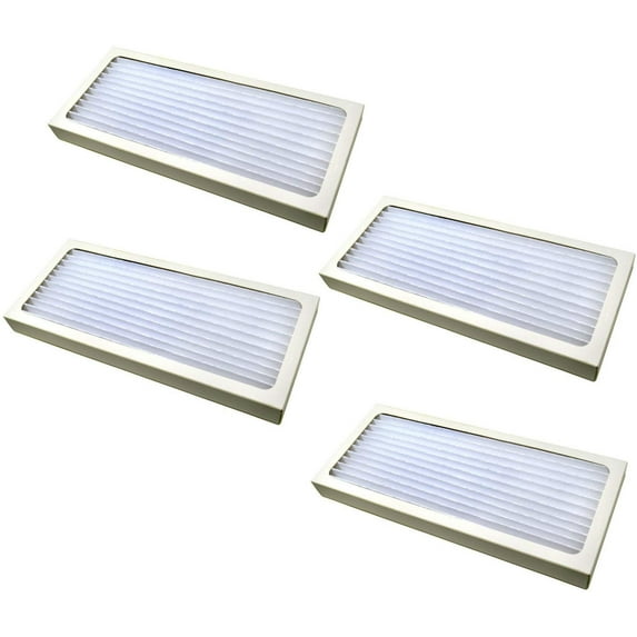HQRP 4-Pack Air Cleaner Filter for Hamilton Beach 04386 True Air Allergen-Reducing Compact Air Purifier