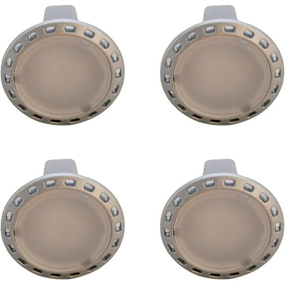 HQRP 4-Pack MR11 (GU4) 3 LEDs SMD 5630 LED Bulb 12V AC 10-30V DC Wide Angle Cool White Replacement for Malibu Bollard/Flood Lights