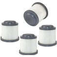 thumbnail image 1 of HQRP 4-Pack Washable Filter for Black & Decker BDH1200PVAV Pivot, BDH1200FVAV Flex Car Handheld Vacuum Auto Vac PVF110, 1 of 7