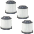 thumbnail image 1 of HQRP 4-Pack Washable Filter for Black & Decker PVF110 90552433 90552433-01 PVF110R Fits B&D Pivot Hand Vac Vacuums, 1 of 7
