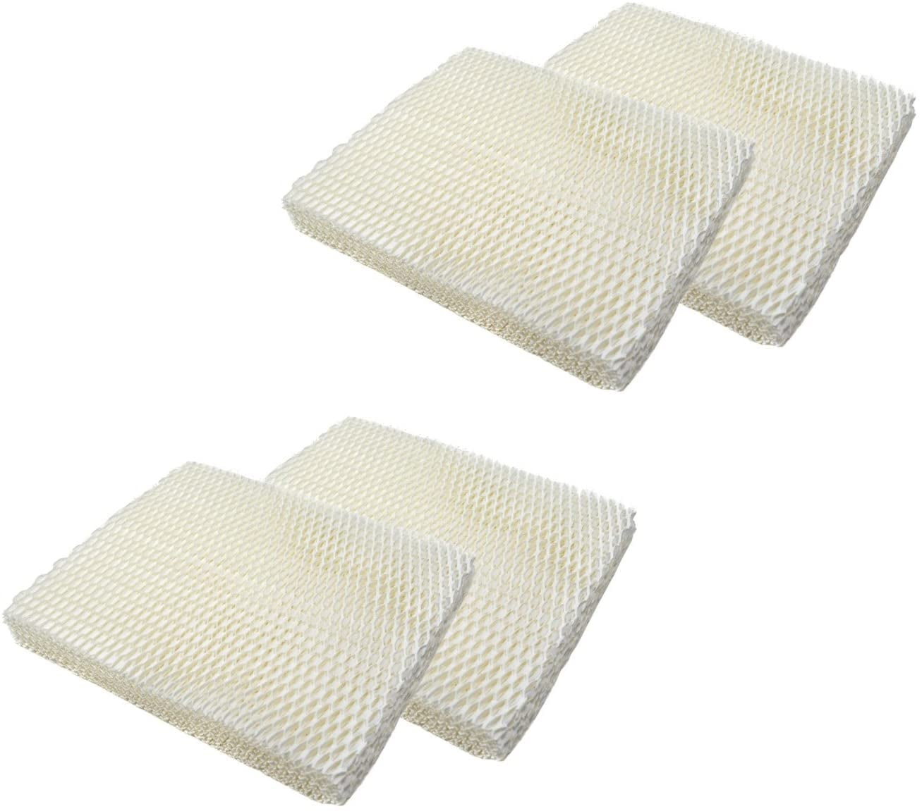 HQRP 4-Pack Wick Filter for Vornado 221, 232, 421, 432, HU1-0021, HU1-0006-11, HU1-0007-11, 3120-900 Humidifiers