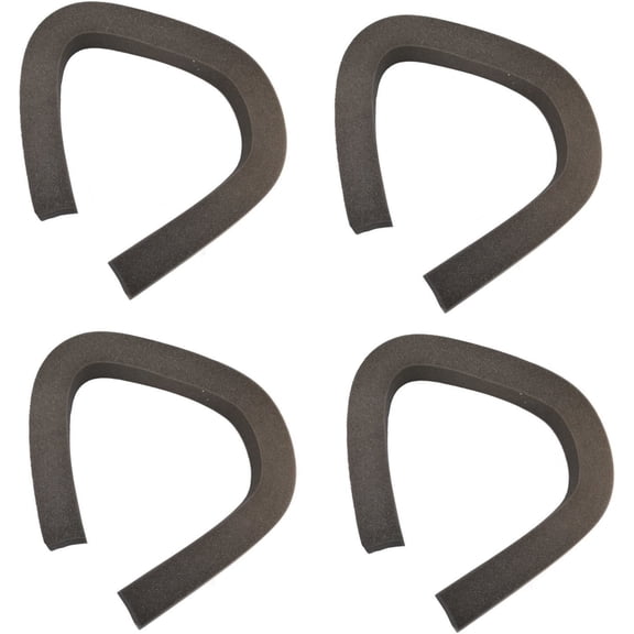 HQRP 4-pack Air Conditioner Weatherstrip Seal for M-D Building Products 02535 Replacement, 2 1/8-Inch x 2 1/8-Inch x 43-Inch
