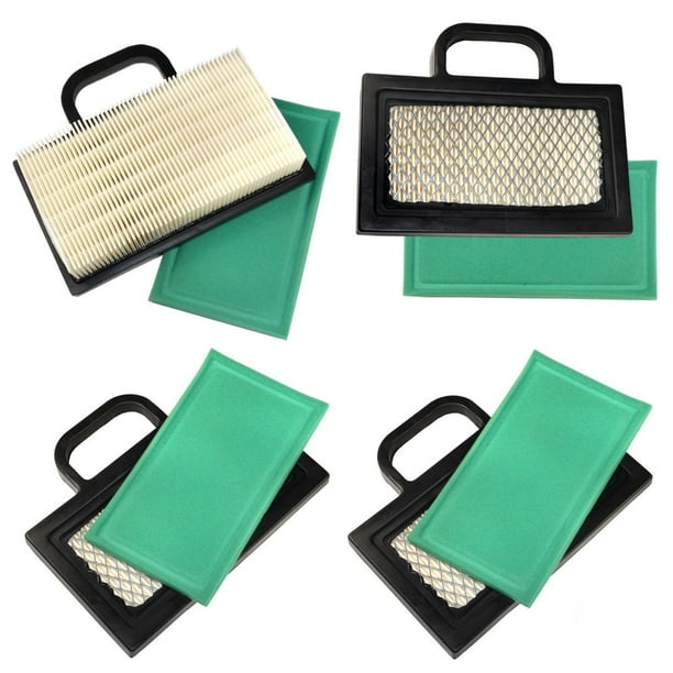 HQRP 4 pack Air Filter Cartridge w Pre cleaner for Craftsman 33926 Replacement fits Riding Mowers Lawn Tractors 917.271 917.272 917.273 917.275