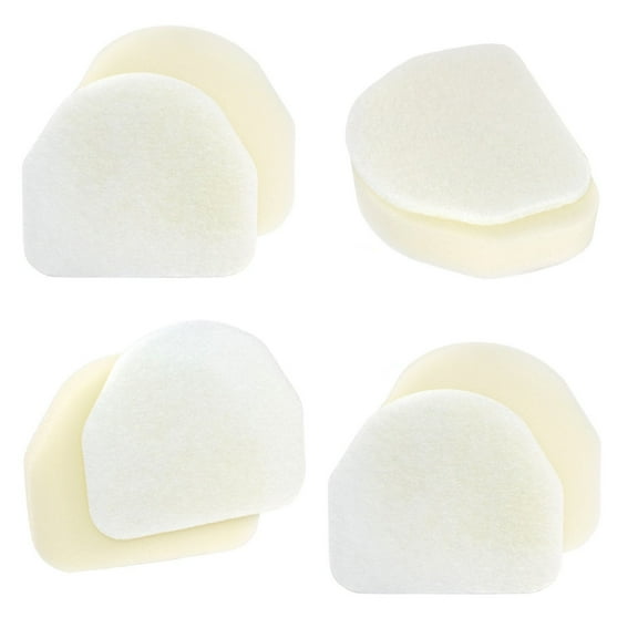 HQRP 4-pack Foam & Felt Filter Kit for Shark Rocket NV480 series NV472, NV480, NV480 26, NV481, NV482 Professional Upright Vacuum Cleaner, XFF450 Replacement