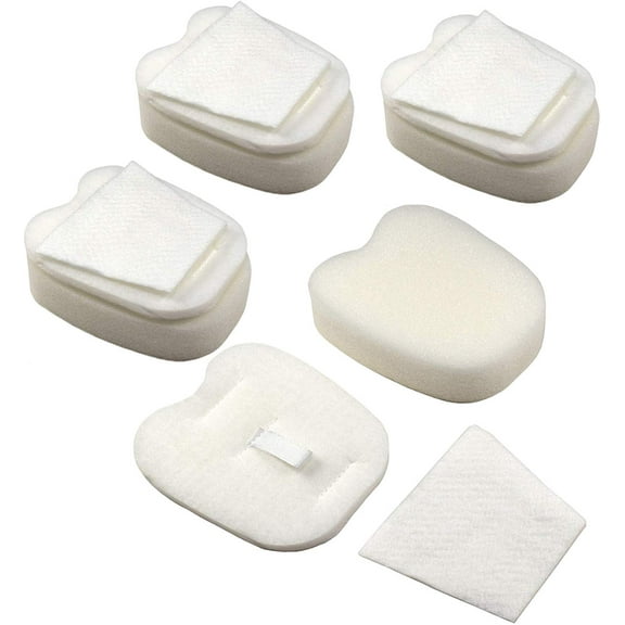HQRP 4-pack Foam & Felt Filter Kit works with Shark Rocket ZS350 ZS351 ZS352 HV319 HV320 HV321 HV322 HV324 HV345 UV330 UV422 UV425CCO Stick Vacuums, parts ## XPMFK320 & 1084FTV320 Replacement