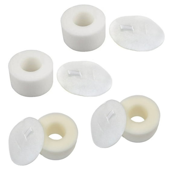 HQRP 4-pack Foam and Felt Filter Kit for Shark Rotator NV800 NV800W NV801 NV802 NV803 NV810 Powered Lift-Away Speed Vacuum Cleaner