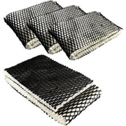 HQRP 4-pack Wick Filter for Emerson HD200, HD300, HD400, HD1021, HD3000, HD4000 Humidifiers, HDF1 HDF-1 K01 Replacement