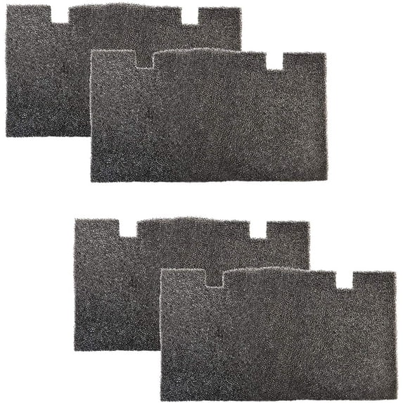 HQRP 4 pcs Foam Air Filter for Duo Therm Brisk Air 57908, 57912, 57915, 59016, 59136 Series Roof Top Air Conditioners & Heat Pumps