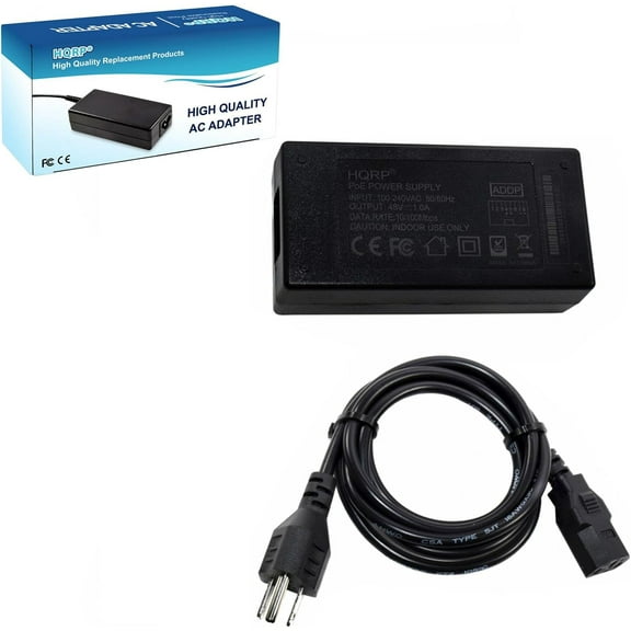HQRP 48V Gigabit POE Injector IEEE 802.3AT for Cisco AIRONET 1140, 2600 Series Access Point