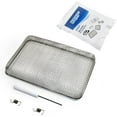 thumbnail image 1 of HQRP 5.9"x8.5" RV Furnace Water Heater Vent Cover Flying Bug Insect/Rodent Screen, w/ Installation Tool for Camper Travel Trailers Motorhomes, 1 of 7