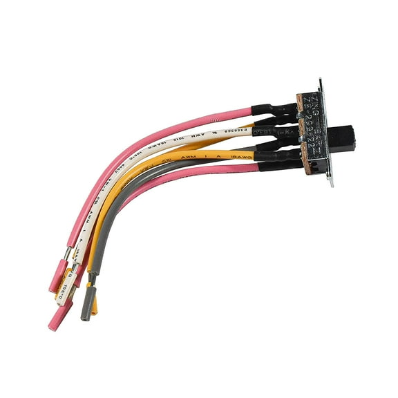 HQRP 6-Pin Ceiling Fan Slide Reverse Switch Compatible with Zing Ear ZE-209-22, SL13B, Canal SL13B-022, Well Tec DR74, Sun-Lite J-301, Shine Top LS-101H, UL Listed