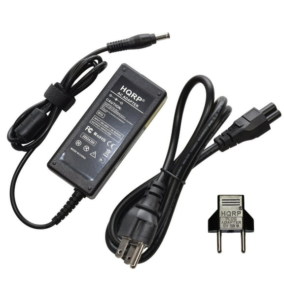 HQRP 65W AC Adapter / Charger / Power Supply Cord compatible with Toshiba Dynadock U3.0 PA3927U-1PRP Universal Docking Station