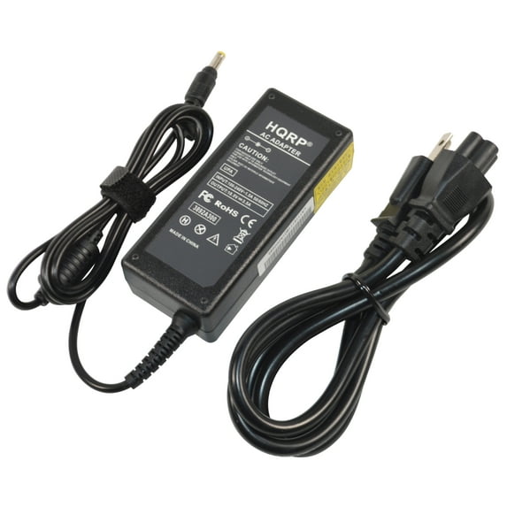 HQRP 65W AC Adapter for HP Pavilion dv5000 dv6000 dv1000 dv4000 Replacement Notebook / Laptop Charger / Power Supply