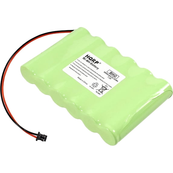 HQRP 7.2V Battery for DSC IMPASSA SCW9057 Self-Contained 2-Way Wireless Security System Alarm Panel