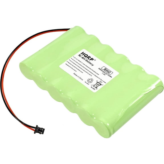 HQRP 7.2V Battery for DSC IMPASSA SCW9057 Self-Contained 2-Way Wireless Security System Alarm Panel