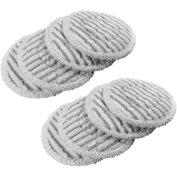 HQRP 8-Pack Steam Mop Pads Compatible with Shark S7000, S7000AMZ, S7001, S7001TGT, S7020, S7000C, S7001C Steam & Scrub All-in-One, XKITP7000