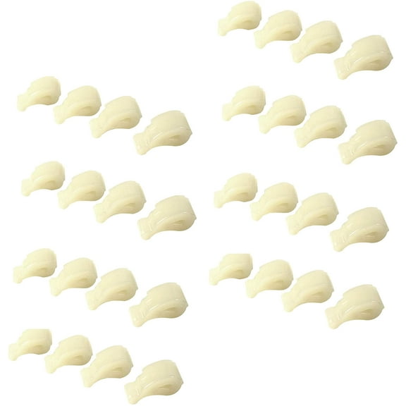 HQRP 8-Pack Washer Agitator Dogs Ears Works with KitchenAid KAWE460WAL1 KAWE460WAL2 KAWE760WAL1