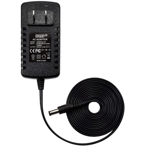 HQRP 9.5V AC Adapter for Sony AC AC-E9522 AC-E9522T SRS-XB40 Bluetooth Speaker Battery Charger Power Supply Cord Adaptor SRS-XB4O SRSXB40 SRSXB4O + Euro Plug Adapter