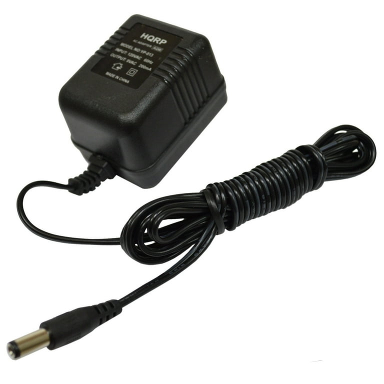 HQRP 9V AC Adapter Charger for Black Decker 9099KC, 9099KCB