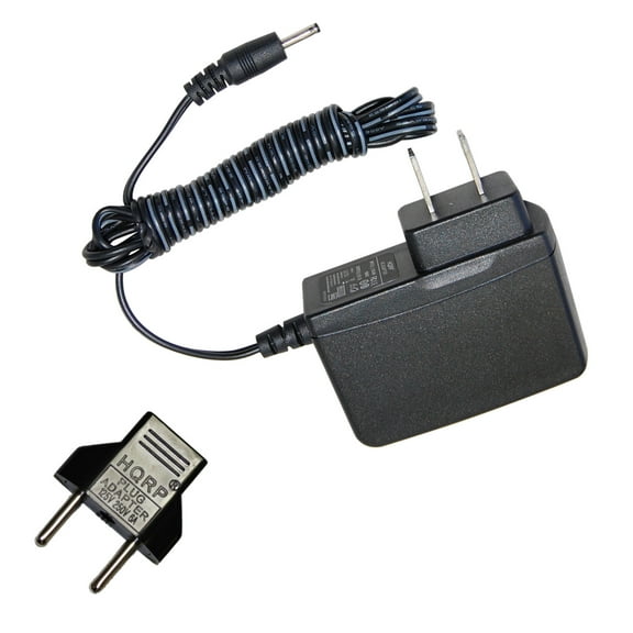 HQRP AC Adapter Battery Charger for VISUAL LAND CONNECT 9 9" / PRESTIGE 10 10" Android Internet Tablet, Power Supply Cord + HQRP Euro Plug Adapter