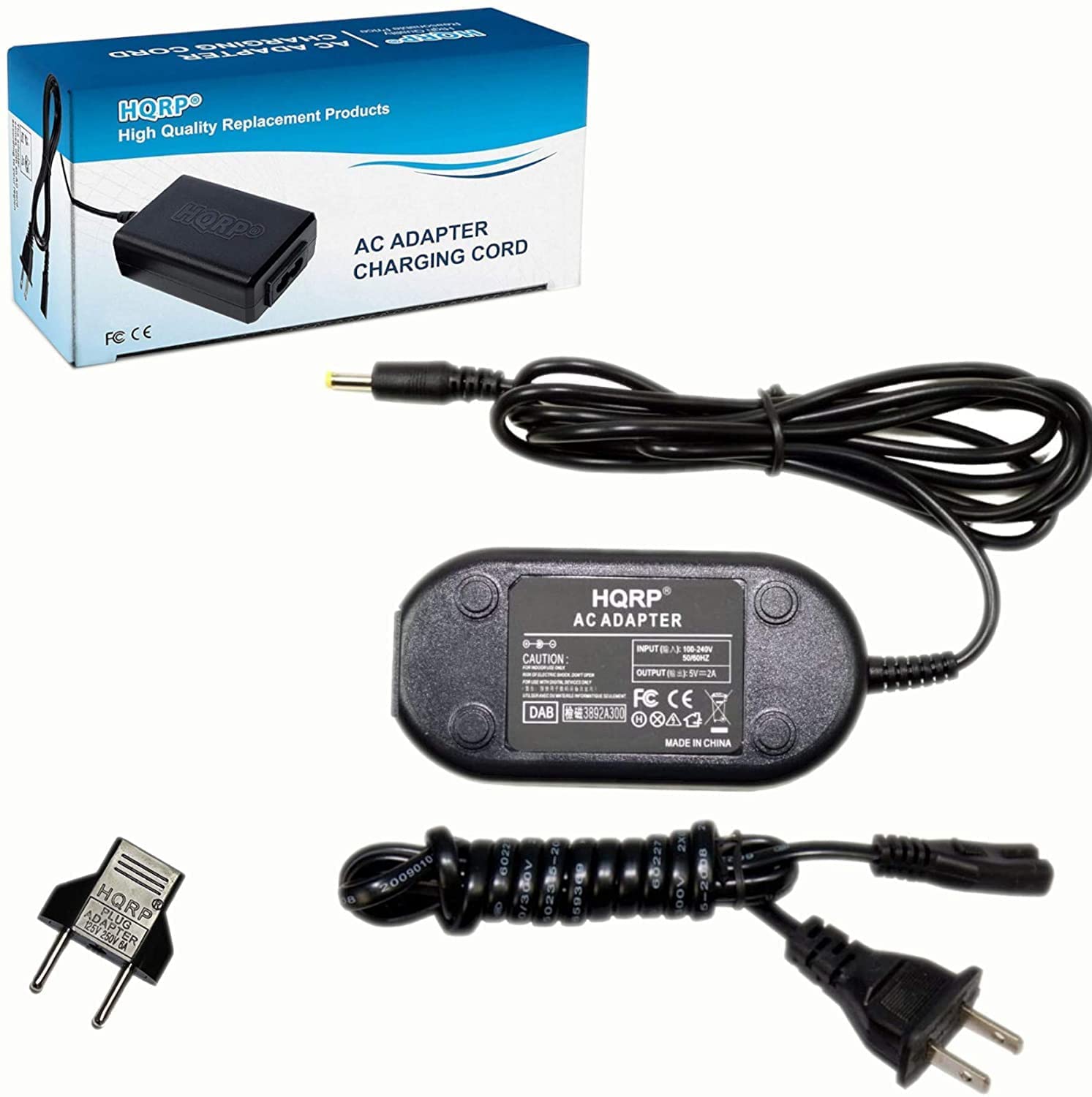 Vhbw Alimentatore 220V Per Videocamera Panasonic SDR-S50, SDR-S70, SDR-S7 – Sostituisce VSK0695