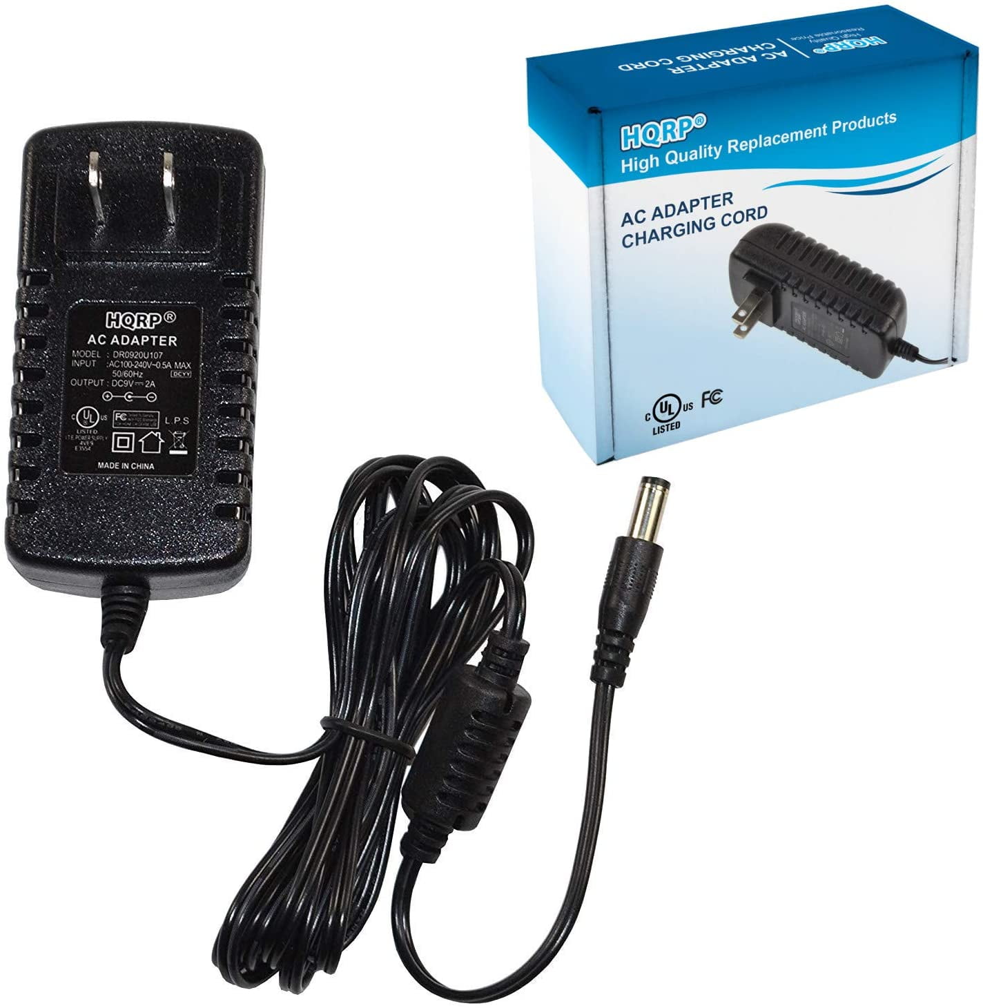 HQRP AC Adapter / Power Supply for Boss RC-300 / RC300 / RC