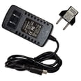 thumbnail image 1 of HQRP AC Adapter for OneTouch Verio IQ Blood Glucose Monitoring System Meter Power Supply Cord Adaptor Charger, 1 of 8