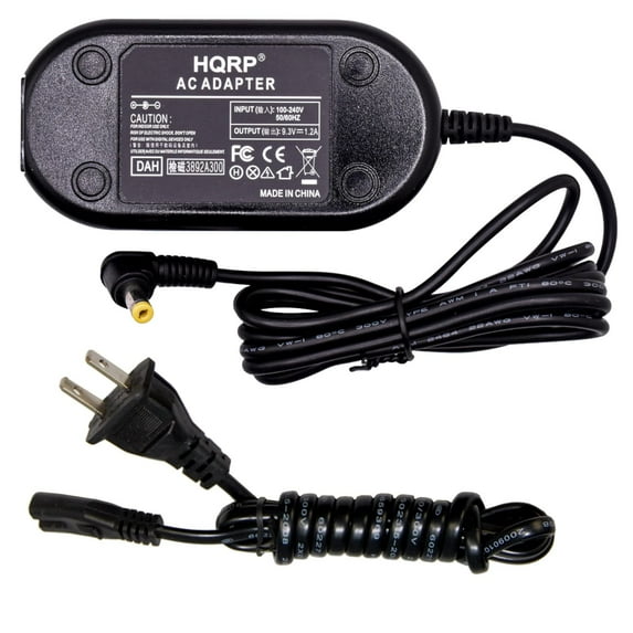 HQRP AC Power Adapter for Panasonic HC-X900, HC-X900K, HC-X900M, AG-HSC1UP, SDR-H79, SDR-H79P Camcorder plus Euro Plug Adapter