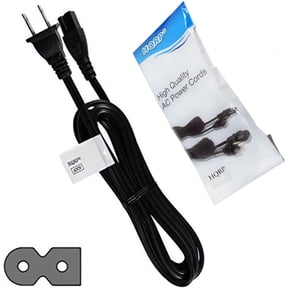 HQRP AC Power Cable Cord, 10 ft Long for VIZIO E-Series E420D-A0 E420DA0 E420i-A1 E420iA1 E420i-B0 E420iB0 E480-B2 E480B2 E480i-B2 E480iB2 LED LCD HDTV Smart TV Mains Cable