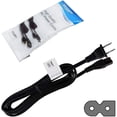 thumbnail image 1 of HQRP AC Power Cable Cord, 10 ft Long for VIZIO M-Series M Series M651d-A2R M401i-A3 M471i-A2 M501d-A2R M321i-A2 M601d-A3R M701d-A3R M551d-A2R M801d-A3R LED Smart TV, 1 of 7