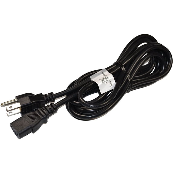 HQRP AC Power Cord for Epson 965H / 97H / 98H / 99WH / EX3220 / EX3240 / EX5220 / EX5230 Pro / EX5240 / EX5250 Pro / EX7230 Projector, Mains Cable