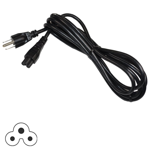 HQRP AC Power Cord for LG 50LN5310 50LN5200 50LN5100 50LB5900UV 50LB5900 50GA6400 HDTV TV LCD LED Plasma DLP Mains Cable + HQRP Coaster