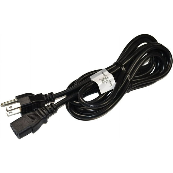 HQRP AC Power Cord for NordicTrack 179481 NTEL79060 NTEL79064 NTEL79063 NTEL79062 NTEL79061 Audiostrider 990 Elliptical Mains Cable