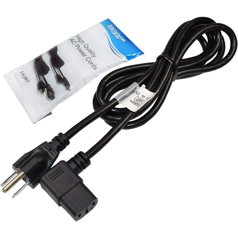 HQRP AC Power Cord for Samsung LN37A530P1F LN37A550P3F LN37B457C6H
