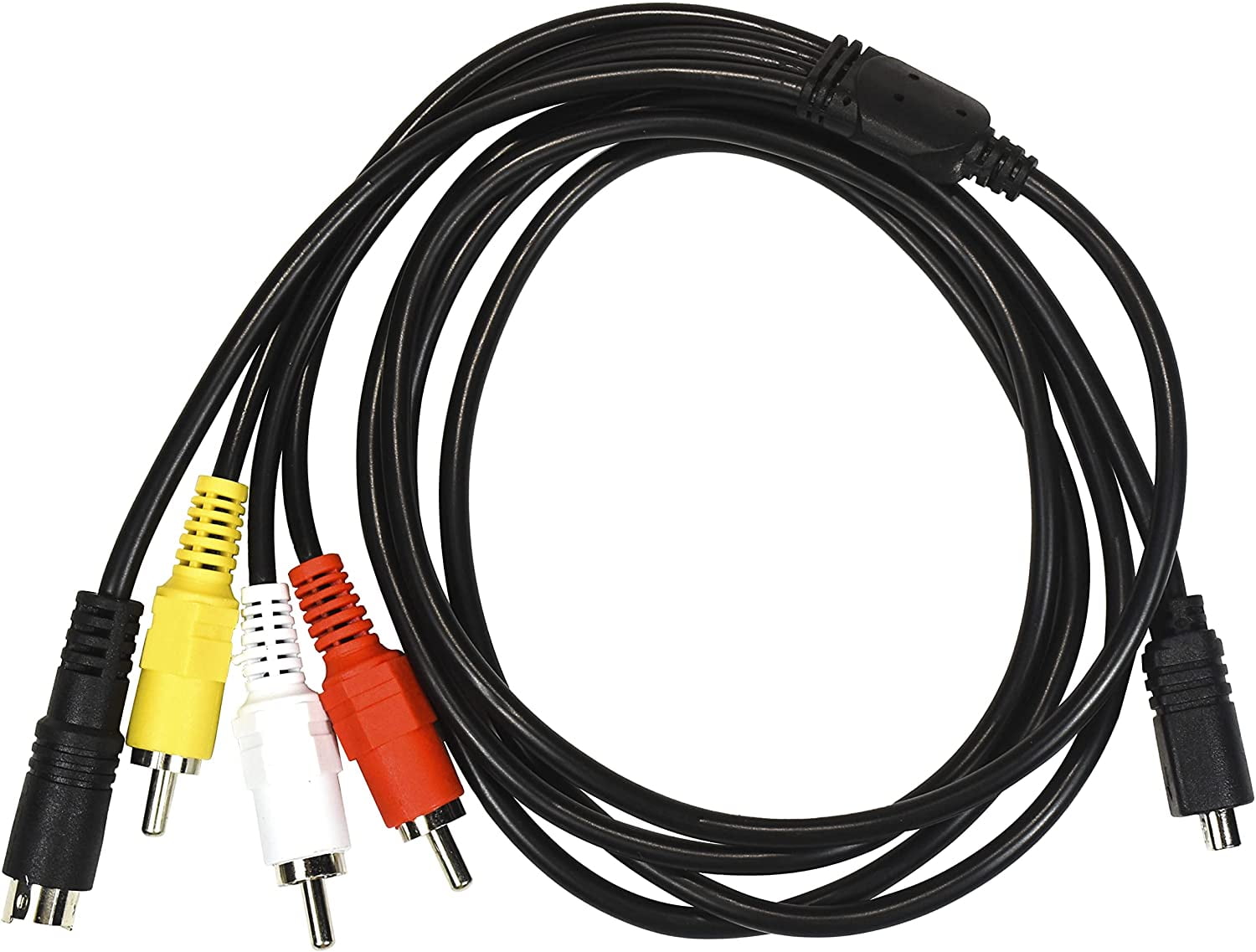 HQRP AV Audio Video Cable / Cord compatible with SONY Handycam DCR