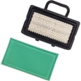thumbnail image 1 of HQRP Air Filter & Prefilter for Briggs & Stratton 40H700, 40H777, 441500, 441600, 441700, 445500 Engines, 1 of 4