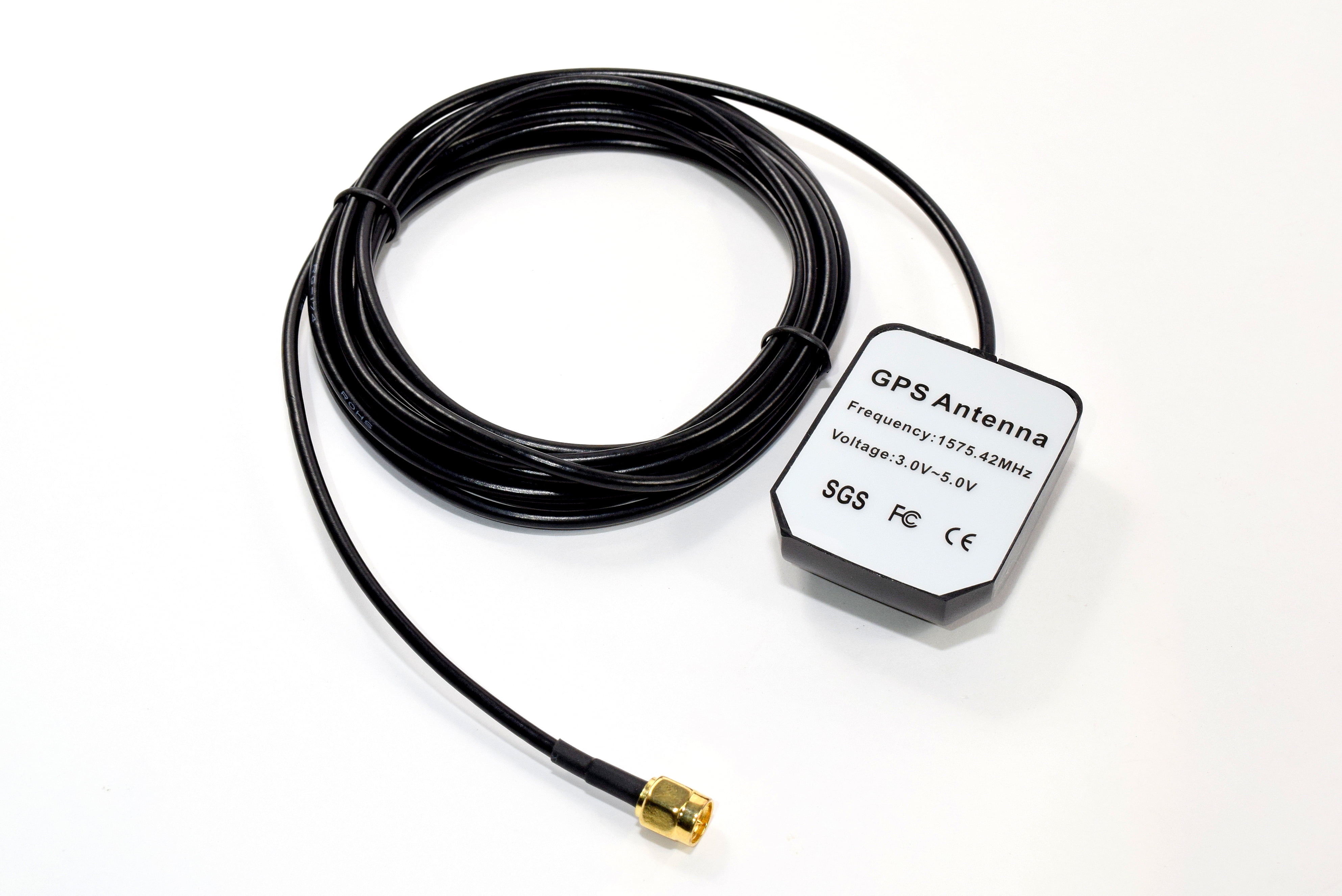 HQRP Amplified External SMA GPS Antenna for Trimble Lassen iQ module 2000A, Lassen SK II board