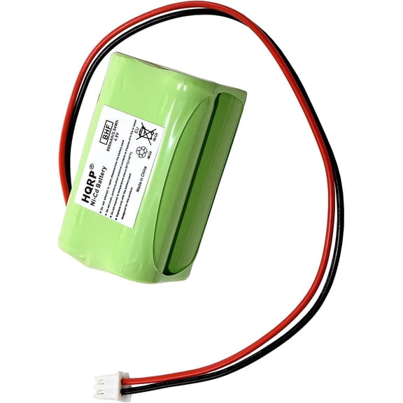 HQRP Backup Battery for LED Emergency Exit Signs NIC0186 6600012 OSA126 BAA-48R DAA700MAH BL93NC487 BL93NC484 BL93NC485 Emergi-lite Simkar Lithonia