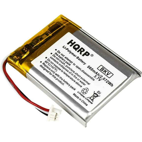 HQRP Battery Compatible with Viper 7941V 7944V 7945V 5904V 5902V 4702V 4704V 5702V 5704V, Clifford 7941X, 7944X, 7944X, Python 7941P, 7944P, 7945P Remote Control Key Fob Car Engine Starter