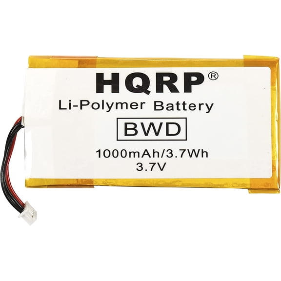 HQRP Battery for Crestron MTX-3 TPMC-3X TPMC-3X-LP Isys 2.8" Handheld Wireless Touch Screen Remote w/infiNET EX TPMC-3X-BTP Prodigy PTX3 PTX-3 LPPCZRST1S1P 6502796
