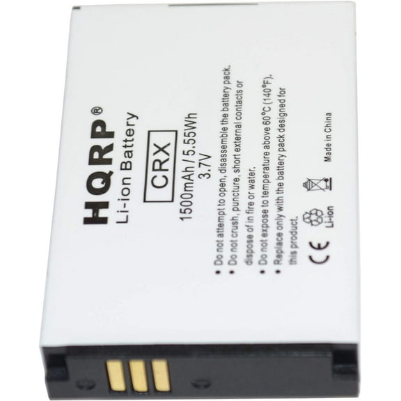 HQRP Battery for GolfBuddy Ll-A10-04 LI-A11-05 LI-B03-02 GB3-BATT-REC fits Golf-Buddy World Platinum, GB3-PLA-G-B, DSC-GB300 Golf Buddy GPS Range Finder, Size 54 x 36 x 8mm