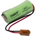 thumbnail image 1 of HQRP Battery for Fanuc A98L-0031-0012 A02B-0200-K102 Sanyo CR17450SE-R-3V fits CNC Series Power Mate iD, 1 of 7